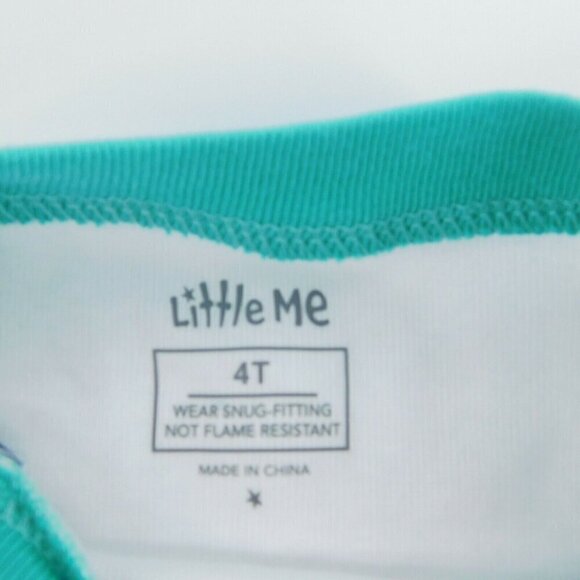 Little Me Pajama Set Boys Size 4T 2-Piece Dinosaurs PJs Sleepwear - Picture 4 of 6